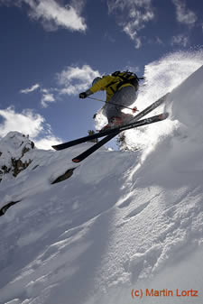 Telemark Ski Action