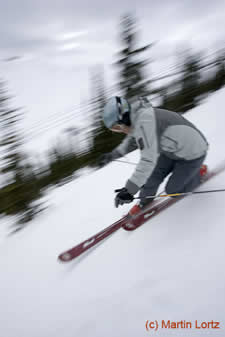 Telemark Ski Action